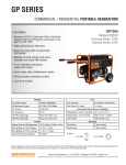 Generac Power Systems GP7000 User's Manual