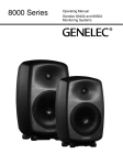 Genelec 8040A User's Manual