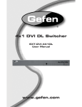Gefen EXT-DVI-441DL User's Manual