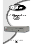 Gefen EXT-DPKVM-241 User's Manual