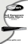 Gefen EXT-COMPAUD-44424 User's Manual