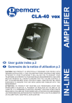 Geemarc CLA-40 VOX User's Manual