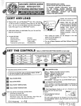 GE WWA8470V User's Manual