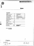 GE WWA5636M User's Manual