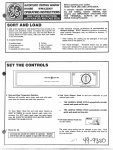 GE WWA3200V User's Manual