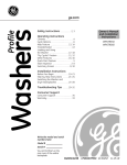 GE WPGT9350 User's Manual