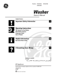 GE WISQ416D User's Manual