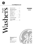 GE WHSB8000 User's Manual