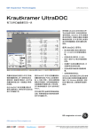 GE UltraDOC Operating Manual