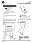 GE Ultra-Sport Installation Guide