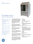 GE SCVPX6U-6CG Data Sheet
