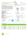GE RS Series Specification Sheet