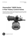 GE Rotary Control Valves masoneilan 36005 series Technical Specifications