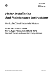 GE I-M1010 Installation Instructions
