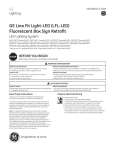 GE LineFit Light LED System Installation Guide