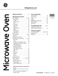 GE JVM2052SNSS User's Manual