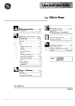 GE JGSP20 R User's Manual