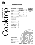 GE JGP985 User's Manual