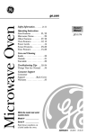 GE JES1358 User's Manual