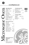 GE JES1334 User's Manual