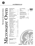 GE JE1590 User's Manual