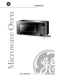 GE JE1050 User's Manual