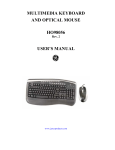 GE HO98056 User's Manual