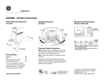 GE GSD5700G User's Manual