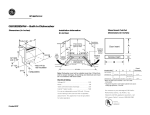 GE GSD2030ZWW User's Manual