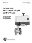 GE Globe Control Valves masoneilan 28000 series Technical Specifications