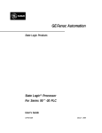 GE GFK-0726B User's Manual