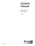 GE ZV800 User's Manual