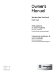 GE ZV750 User's Manual