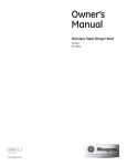 GE ZV1050 User's Manual