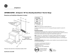 GE JBP69CD User's Manual