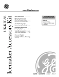 GE UK-KIT-3S User's Manual