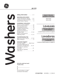 GE ge wslp1500 User's Manual