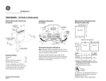 GE Triton GSD660G User's Manual