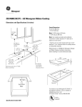 GE Monogram ZEU769BC User's Manual