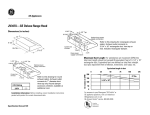 GE Deluxe JV347XBB User's Manual