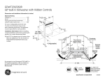 GE GDWF160 User's Manual