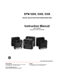 GE EPM 5300 User's Manual
