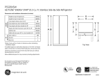 GE PSS26NSW User's Manual