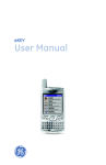 GE eKEY User's Manual