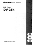 GE DV-354 User's Manual