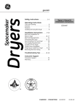 GE DSXH47 User's Manual