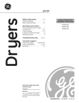 GE DSKS333E User's Manual