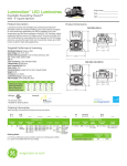 GE DI Series Square Specification Sheet