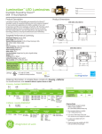 GE DI Series Round Specification Sheet