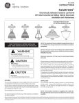 GE D Installation Guide